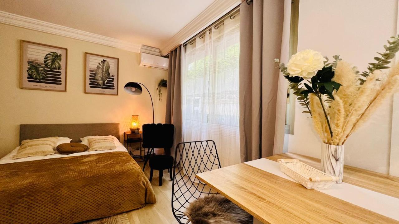 Le Miramar Nice - Clim, Parking, Wifi Et Piscine 外观 照片